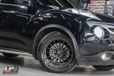 รถ - NISSAN JUKE ล้อแม็ก - ADVANTI MD002 INIZIO FlowForming เทาด้าน สเปค - 17x7.5 ET45 5x114.3 ยาง - BRIDGESTONE TURANZA T6 เบอร์ - 215/55-17