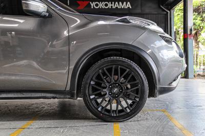 รถ - NISSAN JUKE F15 ล้อแม็ก - MOMO H486T REVENGE ดำด้าน สเปค - 18x8 ET38 5x114.3
รัดยาง - YOKOHAMA AE51 เบอร์ - 245/40-18