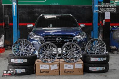 รถ -NISSAN KICKS ล้อแม็ก - LENSO YETI Hyper Black สเปค - 17x7.5 ET35 5x114.3 ยาง - ALLIANCE AL30 030Ex เบอร์ -215/55-17