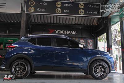 รถ -NISSAN KICKS ล้อแม็ก - Auto Option AOW-105X (TC105X) EJ-TITAN สเปค - 17x8.5 ET32 5x114.3 ยาง - YOKOHAMA V552 เบอร์ -215/50-17