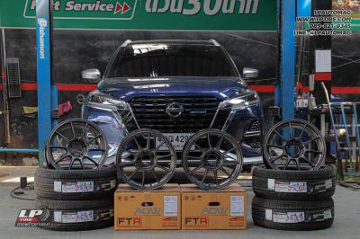 รถ -NISSAN KICKS ล้อแม็ก - Auto Option AOW-105X (TC105X) EJ-TITAN สเปค - 17x8.5 ET32 5x114.3 ยาง - YOKOHAMA V552 เบอร์ -215/50-17