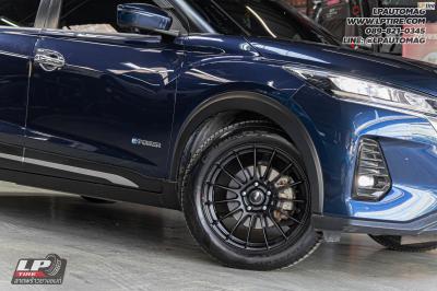 รถ -NISSAN KICKS&nbsp;ล้อแม็ก - ADVANTI MD002 INIZIO FlowForming ดำด้าน สเปค -17x7.5 ET45 5x114.3
ใช้ยางเดิม