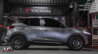 รถ - NISSAN KICKS ล้อแม็ก - LENSO Jager Dyna HD สเปค - 17x7.5 ET35 5x114.3 ยาง - YOKOHAMA V552 เบอร์ - 215/55-17