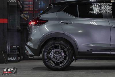 รถ - NISSAN KICKS ล้อแม็ก - LENSO Jager Dyna HD สเปค - 17x7.5 ET35 5x114.3 ยาง - YOKOHAMA V552 เบอร์ - 215/55-17