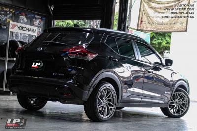 รถ - NISSAN KICKS ล้อแม็ก - VLF FLOW FORM VLF16 Hyper Black สเปค -18x8 ET38 5x114.3 ยาง - FIRENZA ST-01A เบอร์ -225/45R18