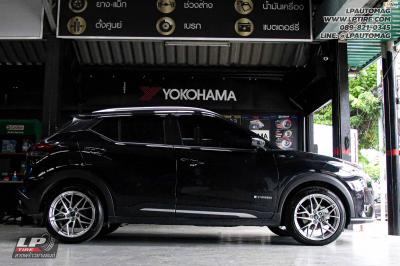 รถ - NISSAN KICKS ล้อแม็ก - VLF FLOW FORM VLF16 Hyper Black สเปค -18x8 ET38 5x114.3 ยาง - FIRENZA ST-01A เบอร์ -225/45R18