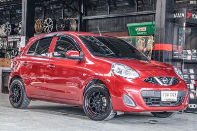 รถ - NISSAN MARCH ล้อแม็ก - EmotionR MUGEN ดำด้าน ขอบ -15x7 ET35 4x100 ยาง- LENSO D-1CS
เบอร์ - 195/55-15