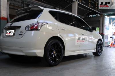 NISSAN PULSAR + TAM-3254 18x8 ET40 5x114.3 ดำเงา นำยางมาใส่เอง