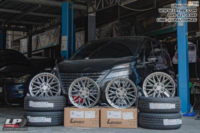 รถ - NISSAN SERGNA ล้อแม็ก - LENSO YETI Hyper Black สเปค - 17x7.5 ET35 5x114.3 ยาง - ALLIANCE AL30 030Ex เบอร์ - 215/50-17
