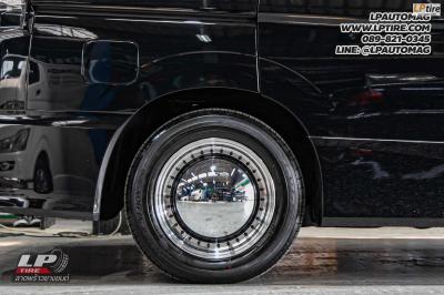 รถ - NISSAN SERENA&nbsp;ล้อแม็ก - APEX APT0243 หมูกระทะ สเปค -15x6.5 ET30 5x100-5x114.3&nbsp;ใช้ยางเดิม