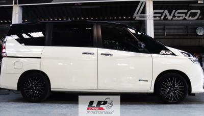 #NISSAN#SERGNA&nbsp;จัดล้อแม็ก&nbsp;#LENSO&nbsp;SPIRIT AKIRA 17x7 ET40 5x114.3&nbsp;#ดำกลึงหน้าเงา&nbsp;พร้อมยาง YOKOHAMA V552 215/50-17 ยังสวยงามลงตัว