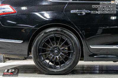 รถ - NISSAN TEANA ล้อแม็ก - LENSO ProjectD RACE5 ดำด้าน สเปค - 17x7.5 ET35 5x114.3 ยาง - YOKOHAMA V553 เบอร์ - 215/55-17