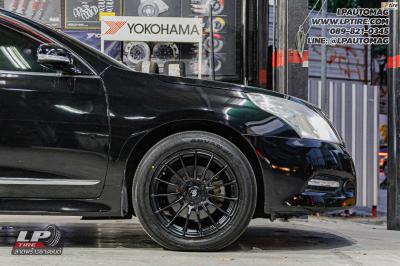 รถ - NISSAN TEANA ล้อแม็ก - LENSO ProjectD RACE5 ดำด้าน สเปค - 17x7.5 ET35 5x114.3 ยาง - YOKOHAMA V553 เบอร์ - 215/55-17