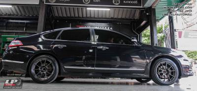 รถ - NISSAN TEANA ล้อแม็ก -NK Performance NK105N (TC105n) Flowforming NK Dark สเปค -18x8.5 ET35 5x114.3 ยาง -hankook v12 evo2 เบอร์ - 225/40-18