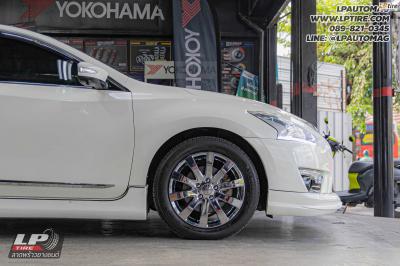 รถ - NISSAN TEANA ล้อแม็ก - VENERDI VARIANT โครเมี่ยม สเปค - 17x7 ET45 5x114.3 รัดยาง - MICHELIN PRIMACY5 เบอร์ - 215/55-17