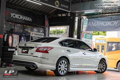 รถ - NISSAN TEANA ล้อแม็ก - VENERDI VARIANT โครเมี่ยม สเปค - 17x7 ET45 5x114.3 รัดยาง - MICHELIN PRIMACY5 เบอร์ - 215/55-17
