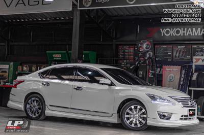 รถ - NISSAN TEANA ล้อแม็ก - VENERDI VARIANT โครเมี่ยม สเปค - 17x7 ET45 5x114.3 รัดยาง - MICHELIN PRIMACY5 เบอร์ - 215/55-17