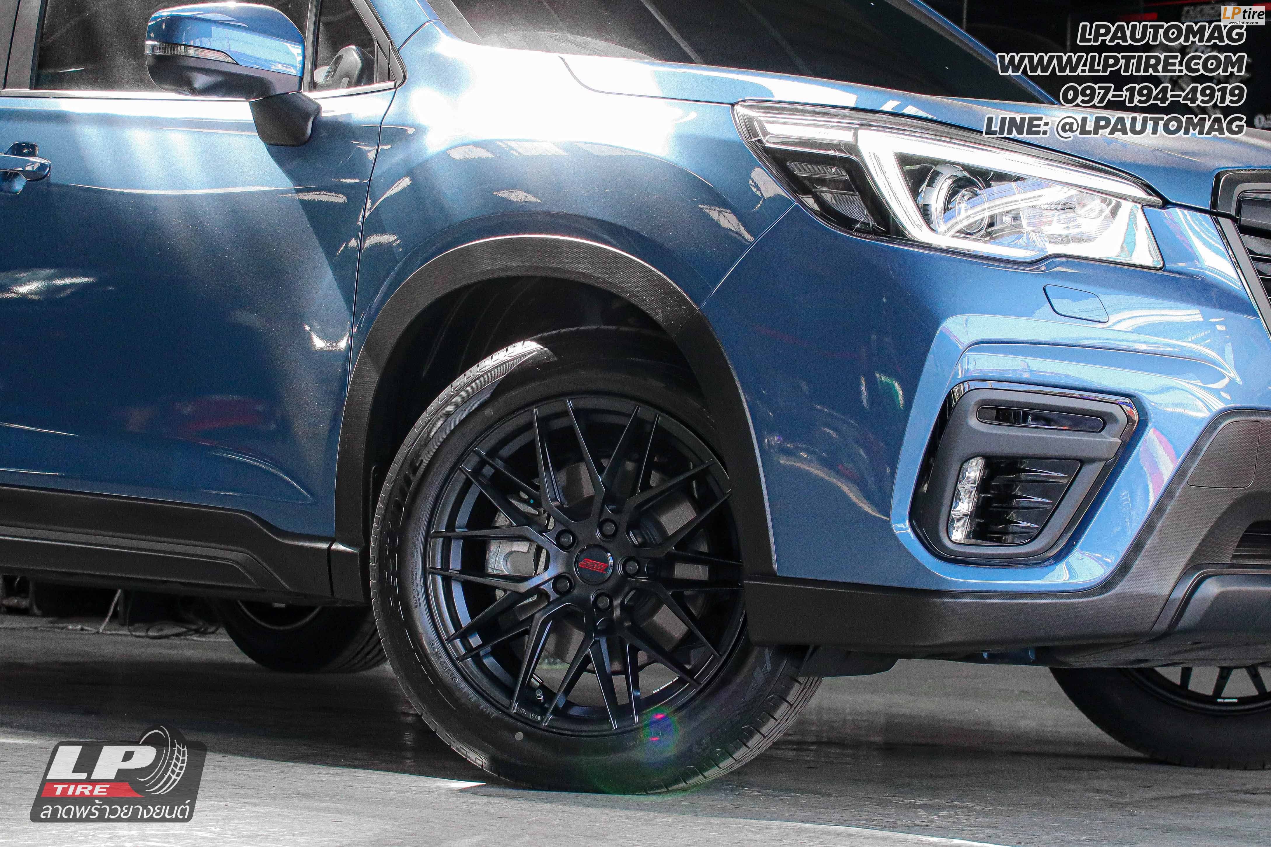 รถ -SUBARU FORESTER ล้อแม็ก - SSW S348 ดำด้าน สเปค - 18x8.5 ET40 5x114.3 ยาง - BRIDGESTONE
เบอร์ - 225/55-18