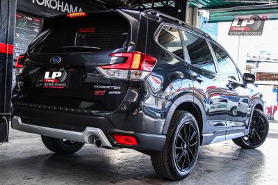 รถ - SUBARU FORESTER SK ป้ายแดงล้อแม็ก - ENKEI SC50 ดำด้าน สเปค - 18x8.5 ET35 5x114.3.