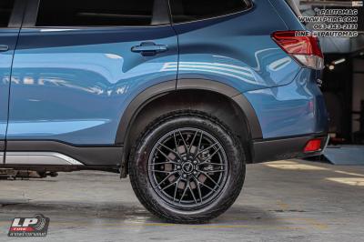 รถ -SUBARU FORESTER ล้อแม็ก -VLF FLOW FORM VLF15 Gunmetal สเปค - 18x8 ET38 5x114.3
ยาง - DUNLOP GRANDTREK AT5เบอร์ - 235/60-18