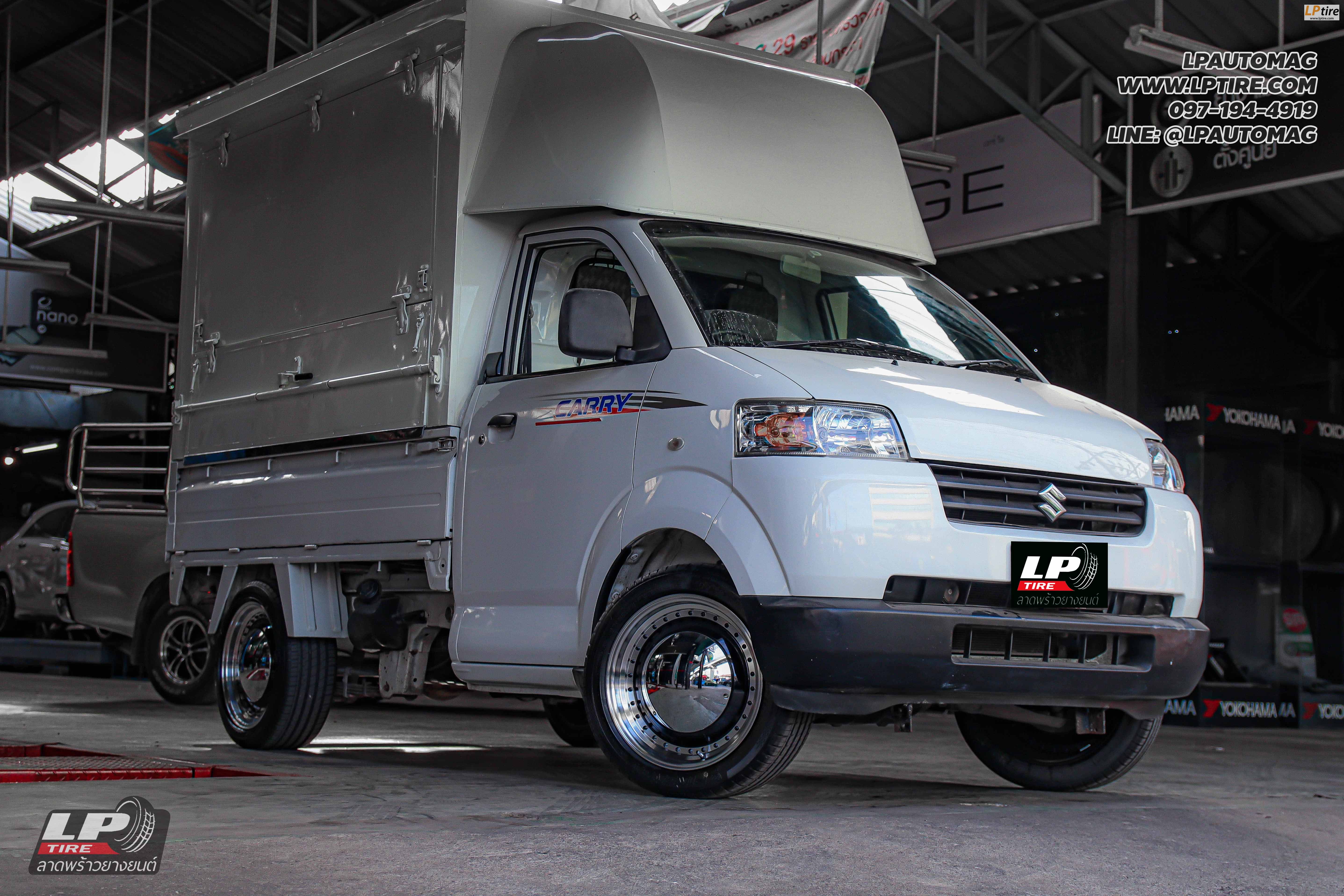 รถ - SUZUKI CARRY ล้อแม็ก - APEX APT0247 หมูกระทะ สเปค -17x7.5 ET35 5x100-5x113 ยาง - FIRENZA ST-01A เบอร์ -215/50-17