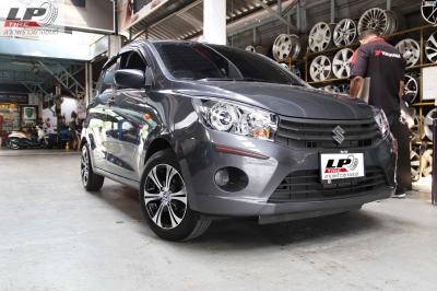 SUZUKI CELERIO MGW AF-P633 สีดำหน้าเงา 14X6.0 4x100 ET35