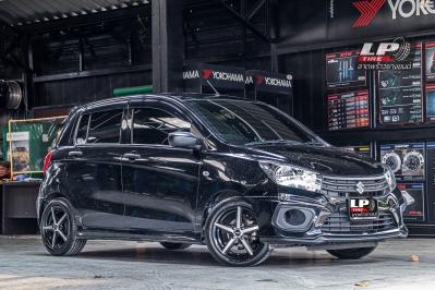 รถ - SUZUKI CELERIO ล้อแม็ก - SSW S109 ดำหน้าเงา ขอบ - 15x6.5 ET40 4x100 ยาง - LENSO D-1CS
เบอร์ - 195/50-15