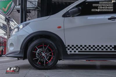 รถ -SUZUKI CELERIO ล้อแม็ก - INFERNO 7114 สเปค - 14x5.5 ET35 4x100 ยาง - ฺBRIDGESTONE EP150
เบอร์ - 165/65-14 น็อตล้อ 7 เหลี่ยม 12x1.25 (แดง)