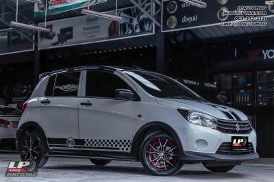 รถ -SUZUKI CELERIO ล้อแม็ก - INFERNO 7114 สเปค - 14x5.5 ET35 4x100 ยาง - ฺBRIDGESTONE EP150
เบอร์ - 165/65-14 น็อตล้อ 7 เหลี่ยม 12x1.25 (แดง)