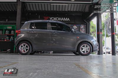 รถ - SUZUKI CELERIO ล้อแม็ก - MGW AF-P1095 สเปค - 14x6 ET38 4x100 ยาง - ALLIANCE AL30 030Ex เบอร์ - 175/65-14