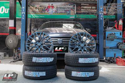 รถ - SUZUKI CIAZ ล้อแม็ก - MOMO REVENGE เทาด้าน สเปค - 17x7 ET40 4x100 ยาง - ALLIANCE AL30 030Ex เบอร์ -215/45-17