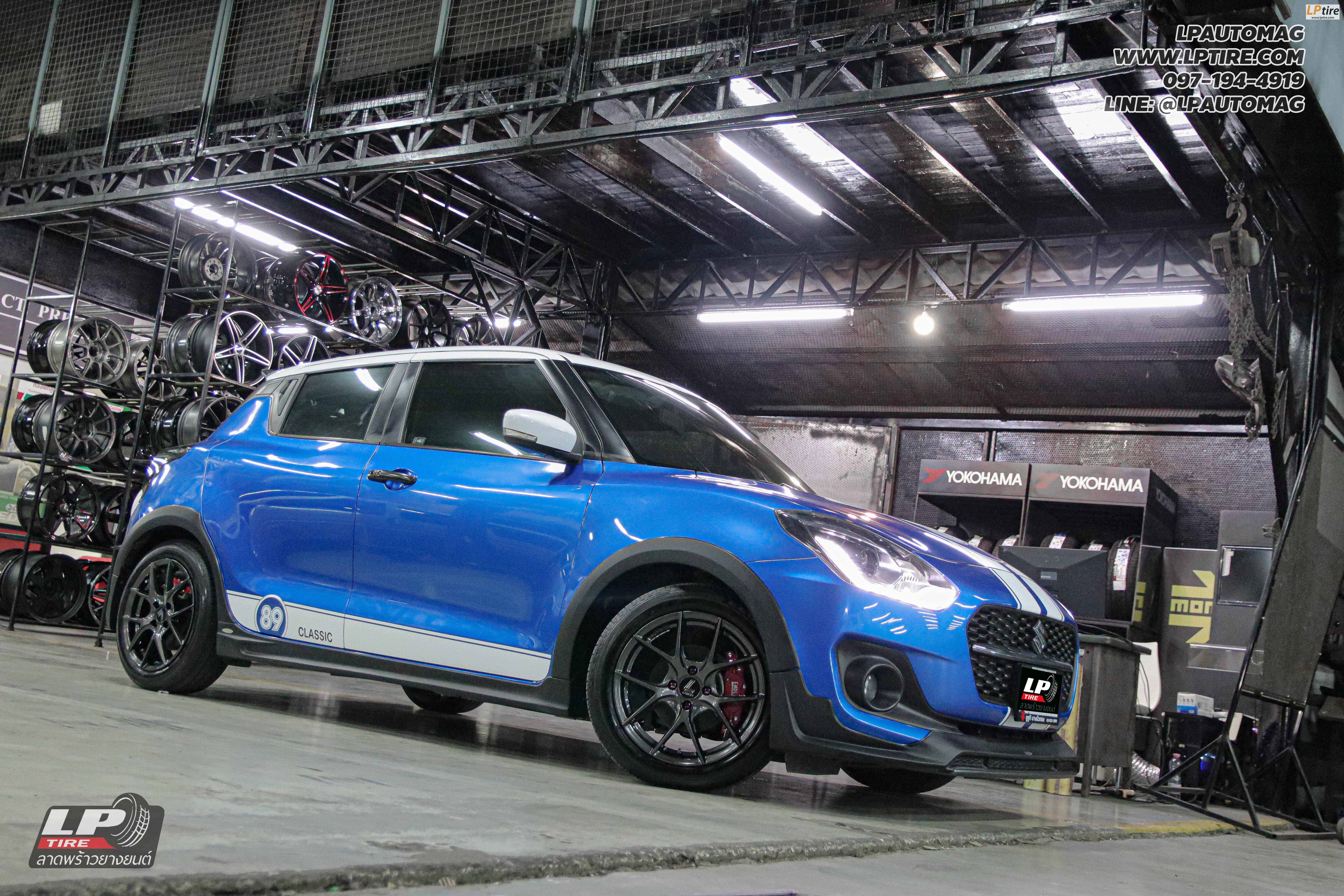 รถ - SUZUKI SWIFT ล้อแม็ก - LENSO Jager Dyna HD สเปค - 16x7 ET35 4x100 ยาง - BRIDGESTONE
เบอร์ - 185/55-16