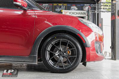 รถ - SUZUKI SWIFT ล้อแม็ก -LENSO Jager Dyna HD สเปค -16x7 ET35 4x100 ใช้ยางเดิม
