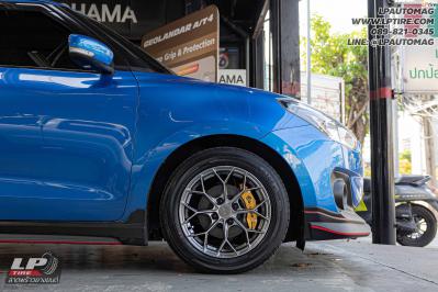 รถ - SUZUKI SWIFT&nbsp;ล้อแม็ก - LENSO Jager J1B HB สเปค- 15x7 ET35 4x100&nbsp;รัดยาง - ALLIANCE AL30 030Ex เบอร์ - 195/55-15