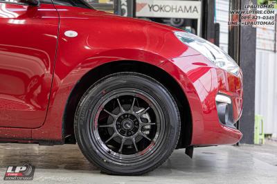 รถ - SUZUKI SWIFT ล้อแม็ก - ADVANTI N663 TALLO FlowForming สเปค - 15x7 ET35 4x100
รัดยาง - ALLIANCE AL30 030Ex เบอร์ - 195/55-15