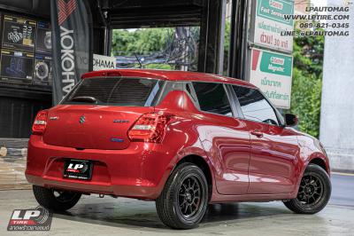 รถ - SUZUKI SWIFT ล้อแม็ก - ADVANTI N663 TALLO FlowForming สเปค - 15x7 ET35 4x100
รัดยาง - ALLIANCE AL30 030Ex เบอร์ - 195/55-15