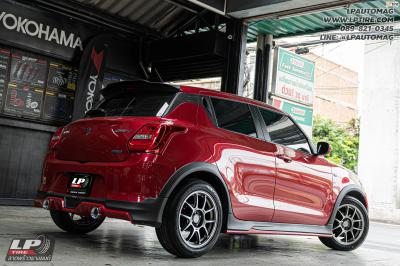 รถ - SUZUKI SWIFT ล้อแม็ก - LENSO VENOM V1N FlowForming Hyper Black สเปค - 16x7 ET35 4x100
รัดยาง - YOKOHAMA V553 เบอร์ - 195/55-16