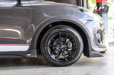 รถ - SUZUKI SWIFT III A2L ล้อแม็ก - LENSO JAGER NOVA ดำด้าน สเปค -15x7 ET35 4x100
รัดยาง -deestone carreras r702 เบอร์ - 195/55 R15