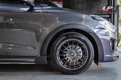 รถ - SUZUKI SWIFT III A2L ป้ายแดง ล้อแม็ก - LENSO ProjectD RACE5 HD สเปค - 16x7 ET40 4x100 ยาง - YOKOHAMA ES32 เบอร์ - 205/50-16