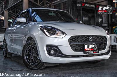 
รถ - SUZUKI SWIFT A2L ป้ายแดง ล้อแม็ก - LENSO Jager Nova เทาด้าน สเปค - 15x7 ET35 4x100
ยางเดิม 195/60R15
