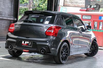 รถ - SUZUKI SWIFT ล้อแม็ก -ENKEI SC22 ดำด้าน ขอบ - 17x7 ET40 4x100-4x114.3 ยาง -FIRENZA ST-01A เบอร์ - 205/45-17