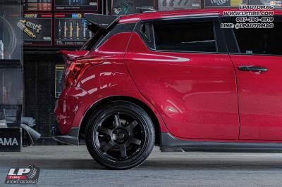 รถ -SUZUKI SWIFT ล้อแม็ก - NK Performance NK37-D (te37) Flowforming DGM สเปค - 17x8 ET40 4x100 ยาง - HANKOOK เบอร์ -205/45-17