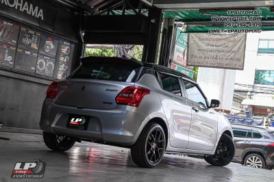 รถ - SUZUKI SWIFT ล้อแม็ก - LENSO Jager Dyna ดำด้าน สเปค - 16x7 ET35 4x100 ยาง - LENSO D-1CS
เบอร์ - 195/50-16