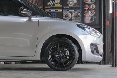 รถ - SUZUKI SWIFT ล้อแม็ก - LENSO Jager Dyna ดำด้าน สเปค - 16x7 ET35 4x100 ยาง - LENSO D-1CS
เบอร์ - 195/50-16