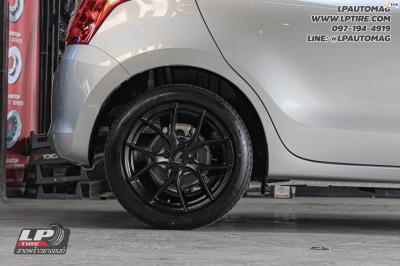 รถ - SUZUKI SWIFT ล้อแม็ก - LENSO Jager Dyna ดำด้าน สเปค - 16x7 ET35 4x100 ยาง - LENSO D-1CS
เบอร์ - 195/50-16