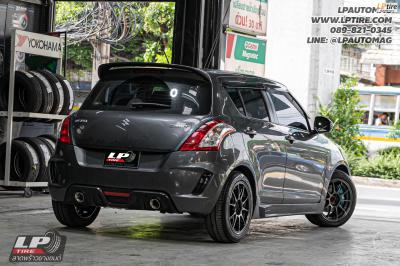 รถ - SUZUKI SWIFT ล้อแม็ก -NK Performance NK105N Flowforming NK Dark สเปค -16x7 ET35 4x100
ยางรถยนต์ - MICHELIN ENERGE XM2 เบอร์ - 185/55 R16 ชุดเบรค -AP Racing CP7600 4pots 285mm.