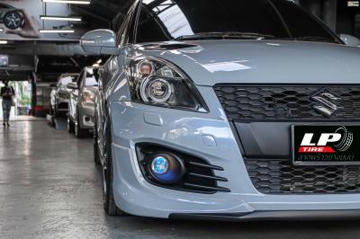 รถ -SUZUKI SWIFT ล้อแม็ก - APEX ZX113 (TC105N) HB สเปค - 17x7.5 ET35 4x100 ยาง - YOKOHAMA
เบอร์ - 205/45-17