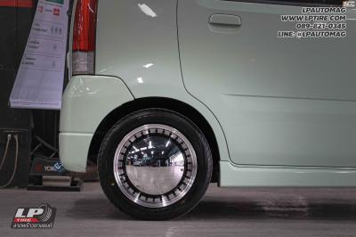 รถ - Suzuki Wagon R ล้อแม็ก - APEX APT0241 หมูกระทะ สเปค - 14x5.5 ET30 4x100-4x114.3 ยาง -GOODRIDE RP88 เบอร์ - 165/55-14