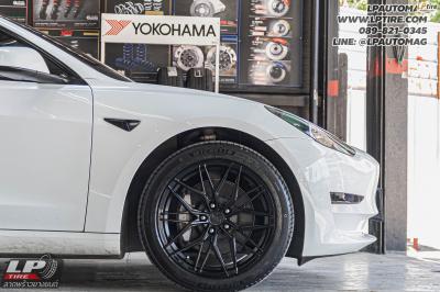 รถ - TESLA ล้อแม็ก - NEXX WHEEL XX03 BLACK MAT สเปค - 18x8.5 ET35 5x112-5x114.3 ยาง - MICHELIN เบอร์ - 235/45-18