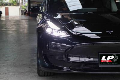 รถ - Tesla Model 3 ล้อแม็ก - WG PDW SOVEREIGN Matt black สเปค - 20x8.5 ET45 5x114.3 ยาง - MICHELIN Pilot Sport 4 เบอร์ - 235/35-20